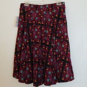 LuLaRoe Madison Skirt Sz M NWT